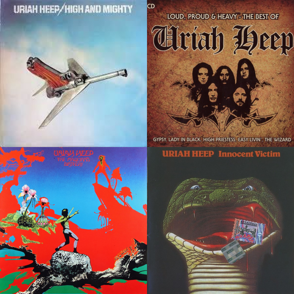 Uriah Heep обложки. Группа Uriah Heep постеры. Uriah Heep - Rock collection.